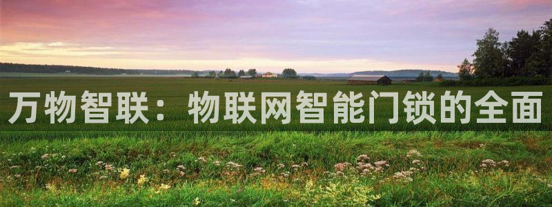 富联娱乐客户端登录不上：万物智联：物联网智能门锁的全面