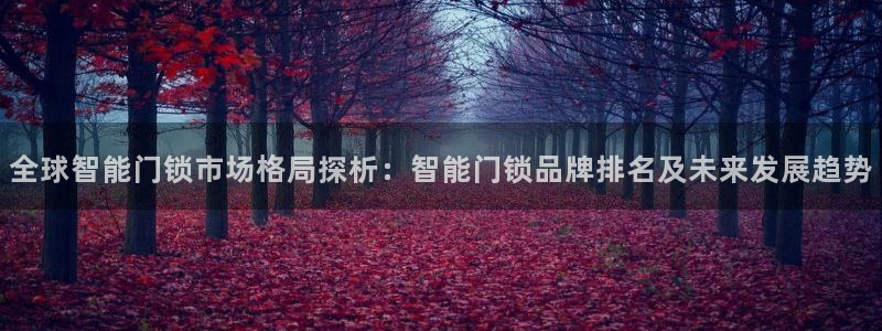 富联娱乐招商去判官333OO：全球智能门锁市场格局探析：智能
