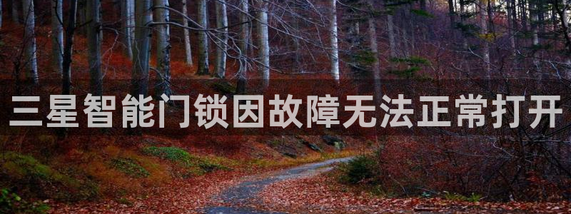富联娱乐发展历程简述：三星智能门锁因故障无法正常打开
