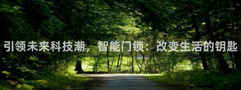 富联娱乐发展历程简介：引领未来科技潮，智能门锁：改变生活的钥